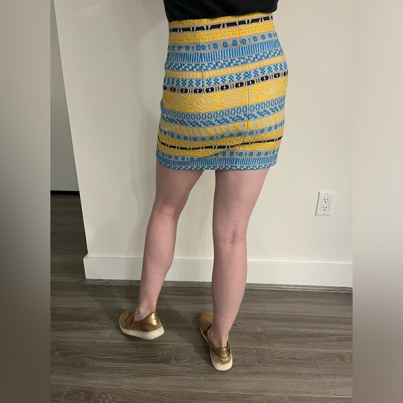 Zara Woman Patterned Skirt - Picture 3 of 5